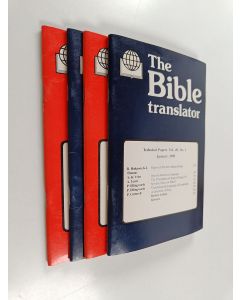 Kirjailijan Paul Ellingworth käytetty teos The bible translator - Technical papers vol. 49, No. 1-4