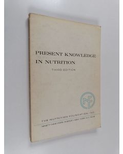 käytetty kirja Present knowledge in nutrition