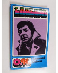 Kirjailijan Leonard Cohen käytetty kirja Lauluja