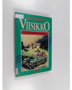 Kirjailijan Enid Blyton käytetty kirja Viisikko ja linnan aarre