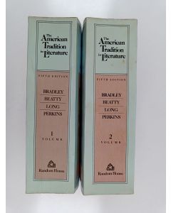 käytetty kirja The American tradition in literature vol 1-2
