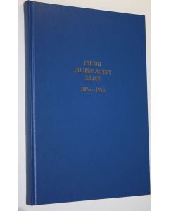 Kirjailijan Valde Näsi käytetty kirja Oulun suomalainen klubi 1876-1976 (UUDENVEROINEN)
