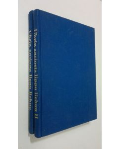 Kirjailijan Mauri Nordberg käytetty kirja Uhrin ansiosta lippu liehuu 1-2 : Päijät-Hämeen sotainvalidit 1940-1984 ; Päijät-Hämeen sotainvalidit 1985-1994