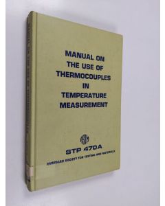 käytetty kirja Manual on the use of thermocouples in temperature measurement