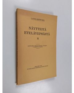 käytetty kirja Näytteitä etelävepsästä 2 (eripainos)