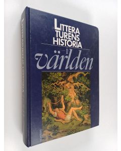 Kirjailijan Bernt Olsson käytetty kirja Litteraturens historia i världen