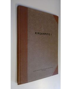 Kirjailijan Matti Pasonen käytetty kirja Kirjanpito I