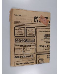 käytetty teos Karjala N:o 62/1928