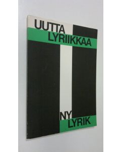 käytetty kirja Ny lyrik = Uutta lyriikkaa