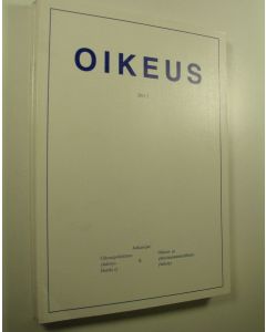 Tekijän Juha ym. Lavapuro  käytetty kirja Oikeus, 1-2/2011