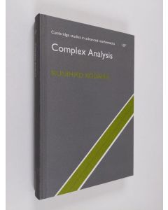 Kirjailijan Kunihiko Kodaira käytetty kirja Complex analysis