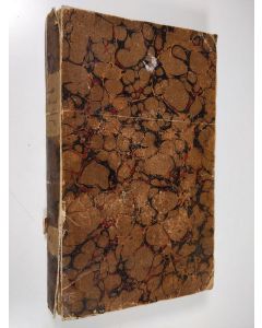 Kirjailijan S. Gruppe käytetty kirja Filosofisk rätts- och samhälls-lära, förra delen