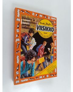 Kirjailijan Enid Blyton käytetty kirja Viisikko ja kummitusjunan salaisuus