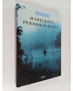 Kirjailijan Lasse Heikkilä käytetty kirja Harjuksen perhokalastus