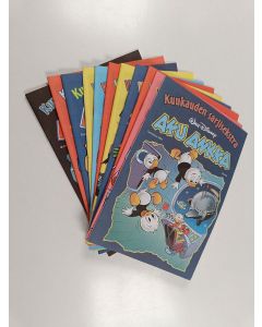 Tekijän Walt Disney  käytetty teos Aku Ankka Kuukauden sarjisekstra vuosikerta 2001 (Joulukuun nro puuttuu)