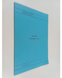 Kirjailijan Leena Nukari käytetty teos Erik Ahlman : bibliografia (1914-1952)