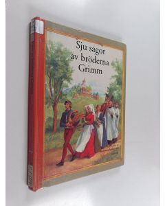 Kirjailijan Jacob Grimm käytetty kirja Sju sagor av bröderna Grimm