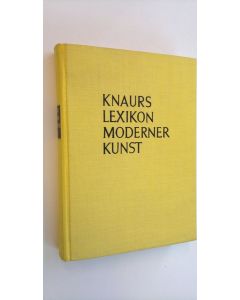 käytetty kirja Knaurs lexikon moderner kunst