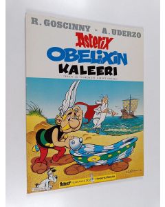 Kirjailijan Rene Goscinny & A Uderzo käytetty kirja Obelixin kaleeri