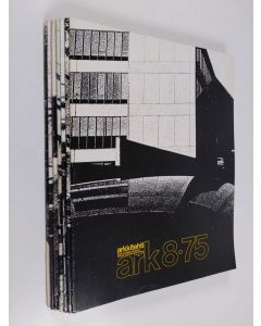 käytetty kirja Arkkitehti 1975 vuosikerta