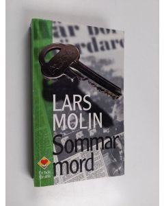 Kirjailijan Lars Molin käytetty kirja Sommarmord