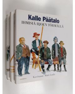 Kirjailijan Kalle Päätalo käytetty kirja Kalle Päätalo -paketti (3 kirjaa) : Ihmisiä Iijoen törmällä ; Montuissa ja tellingeillä ; Linjoilla ja linjojen takana