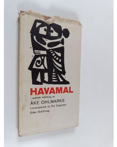 käytetty kirja Havamal - Det fornnordiska visdomskvädet i svensk tolkning och med kommentarer av Åke Ohlmarks