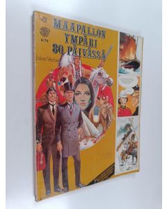 Kirjailijan Jules Verne käytetty kirja Maapallon ympäri 80 päivässä