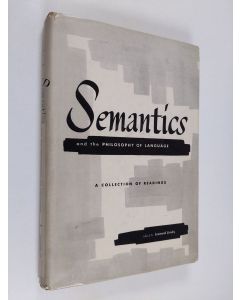 Kirjailijan Leonard Linsky käytetty kirja Semantics and the philosophy of language