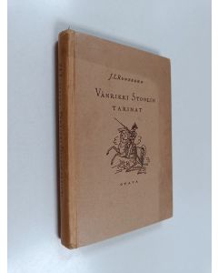 Kirjailijan J. L. Runeberg käytetty kirja Vänrikki Stoolin tarinat