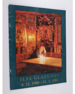 käytetty teos Ilja Glazunov 4.12.1980-11.1.1981 näyttelyjulkaisu