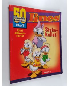 Kirjailijan Walt Disney käytetty kirja Iines : siskokullat