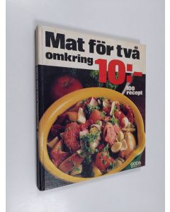 Kirjailijan Anna Maria Lemby käytetty kirja Mat för två omkring 10:-