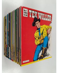 käytetty kirja Tex Willer vuosikerta 1985 (1-16)