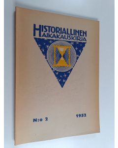 käytetty kirja Historiallinen aikakauskirja N:o 2/1952
