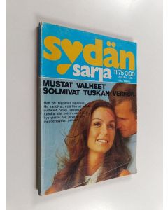 Kirjailijan Sandra Carsten käytetty kirja Sydänsarja 11/1975 : Mustat valheet solmivat tuskan verkon