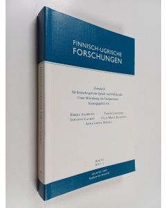 käytetty kirja Zeitschrift für finnisch-ugrische Sprach- und Volkskunde unter Mitwirkung von Fachgnossen herausgegeben : band 60, heft 1-3