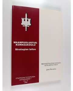 Kirjailijan Juha Martelius käytetty kirja Neuvostoliiton/Venäjän sotilaspolitiikka