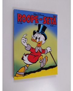 Kirjailijan Walt Disney käytetty kirja Roope-setä 3/99
