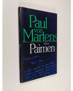 Kirjailijan Paul von Martens käytetty kirja Paimen (lukematon)