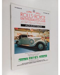 käytetty teos Rolls-Royce enthusiasts' club for Rolls-Royce and Bentley owners : October 1989