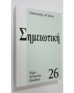 Tekijän Peeter Torop  käytetty kirja Sign Systems Studies - vol. 26