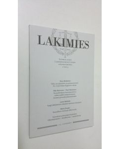 käytetty kirja Lakimies 1/2015