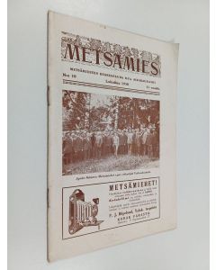 käytetty teos Metsämies 10/1930