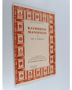 Kirjailijan Ian A. Gordon käytetty teos Katherine Mansfield