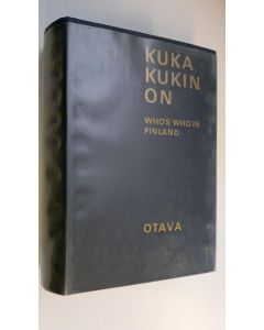 Tekijän I ym. Havu  käytetty kirja Kuka kukin on 1966 : henkilötietoja nykypolven suomalaisista