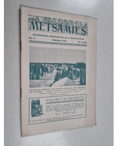 käytetty teos Metsämies 4/1931