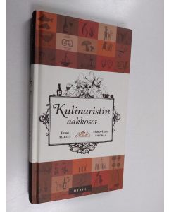 Kirjailijan Eero Mäkelä käytetty kirja Kulinaristin aakkoset