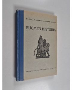 Kirjailijan Oskari Mantere käytetty kirja Kansakoulun Suomen historia