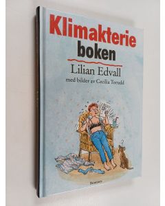 Kirjailijan Lilian Edvall käytetty kirja Klimakterieboken